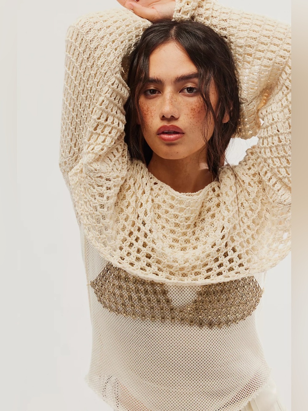 Free People Schools Out Body Chain - Picture 2 of 7